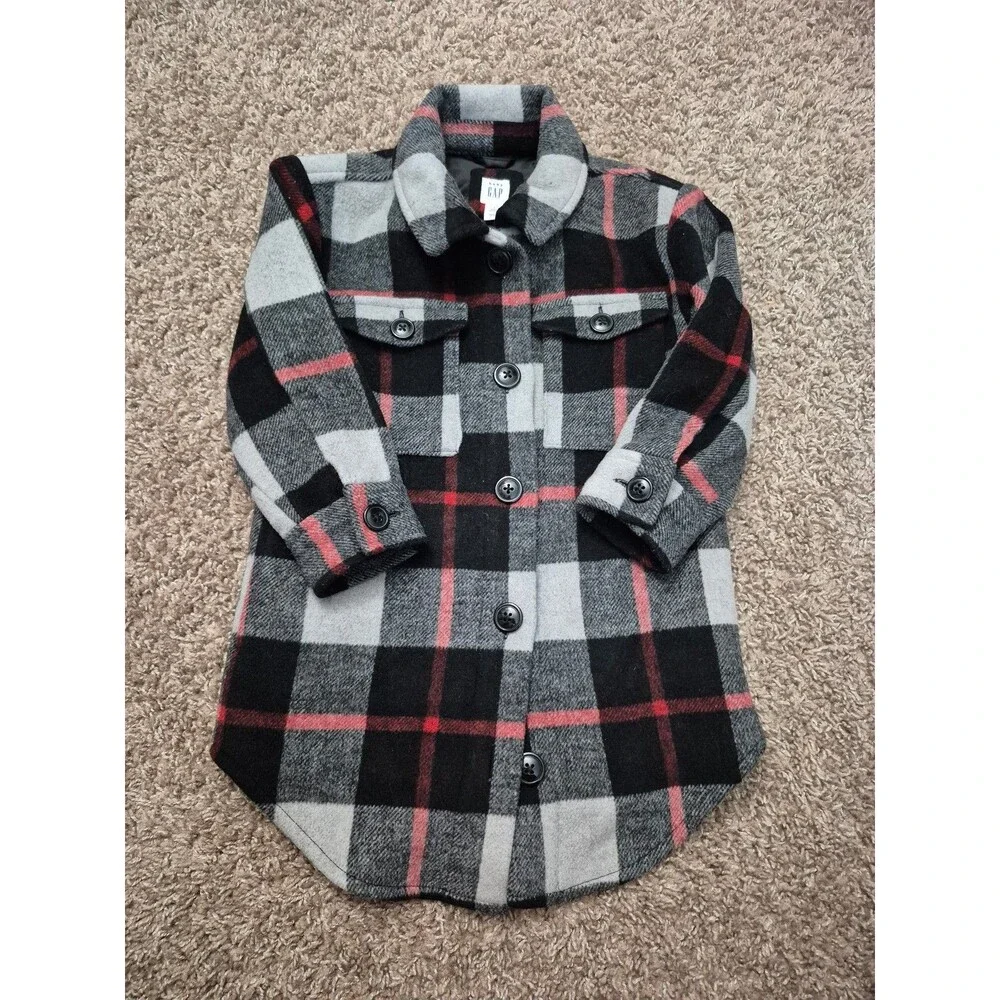 Baby gap boys peacoat wool blend size 4 years